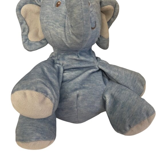 Baby Gund Blue Plush Elephant Stuffed Animal Toy Soft & Cuddly Playful Pals 4060 - Picture 2 of 8